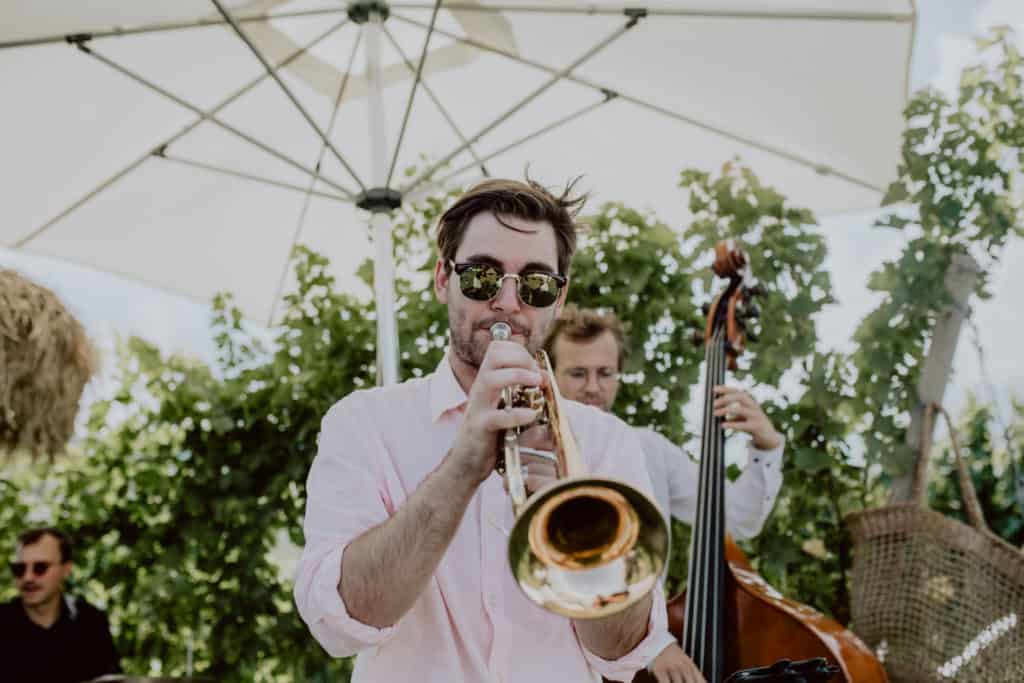 wunderschöne Hochzeitsfeier in der Südsteiermark mit den All Jazz Ambassadors