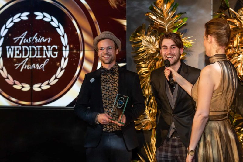 Die All Jazz Ambassadors beim Austrian Wedding Award 2020